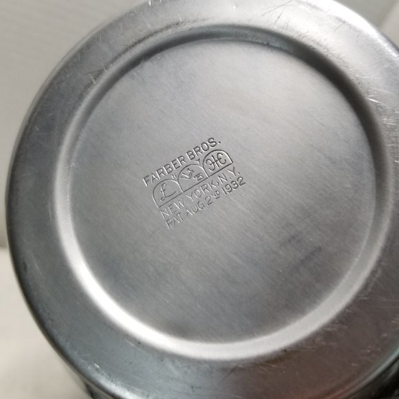 Vintage Farber Bros and Cambridge Glass Tally Ho Amethyst Ice Bucket - Picture 7 of 8